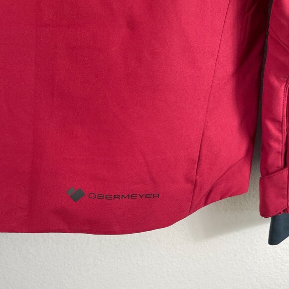 NEW Obermeyer Mens Small Raze Jacket Rustic Red Alpine Series Winter Ski Coat - Picture 14 of 16